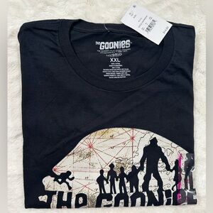The Goonies Graphic T-shirt size XXL Black Hybrid Apparel NEW